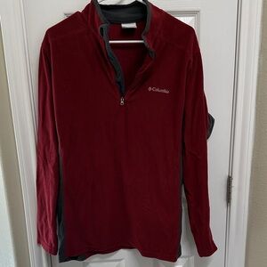 Men’s Columbia fleece 1/4 zip